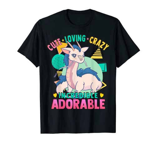 Cute Kawaii - Anime Dragon - Loving Crazy Adorable Camiseta