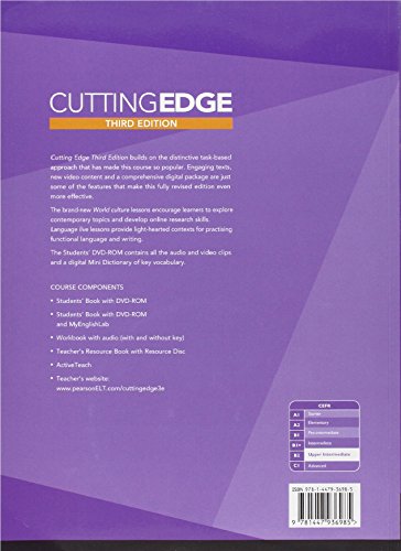 Cutting Edge 3rd Edition Upper Intermediate Students' Book and DVD Pack