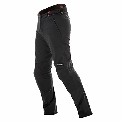 Dainese 1755018_001_52 New Drake Air Tex Pants Pantalones Moto, Negro, 52 EU