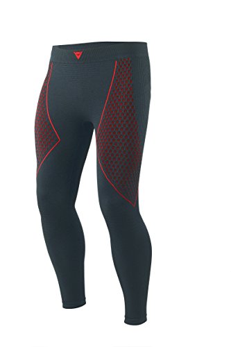 Dainese-D-CORE THERMO PANT LL, Negro/Rojo, Talla L