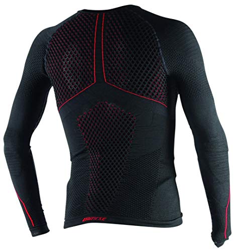 Dainese D-Core Thermo Tee LS, Camiseta térmica de manga Larga Moto, Ropa Interior Térmica Hombre