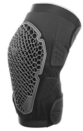 Dainese Pro Armor Rodillera, Unisex, Negro/Blanco, M