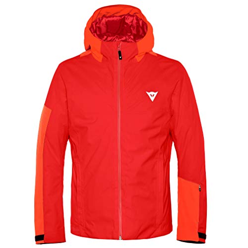 Dainese Sudadera con capucha Hp2 M4 para hombre, Hombre, Capucha, 4749479_77B_XL, Chili-Pepper/Cherry-Tomato/Cherry-Tomate, XL