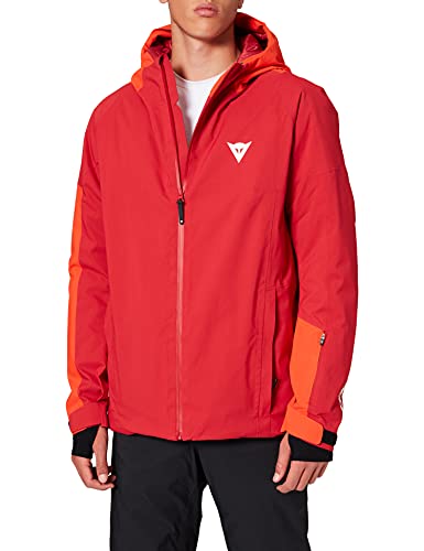 Dainese Sudadera con capucha Hp2 M4 para hombre, Hombre, Capucha, 4749479_77B_XL, Chili-Pepper/Cherry-Tomato/Cherry-Tomate, XL