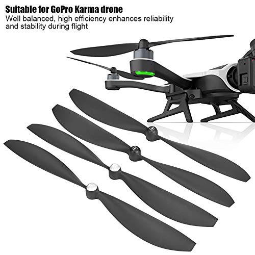 DaMohony 2 pares de hélices para GoPro Karma/Go Pro Karma Drone Accesorios CW CCW ABS Hélices de repuesto