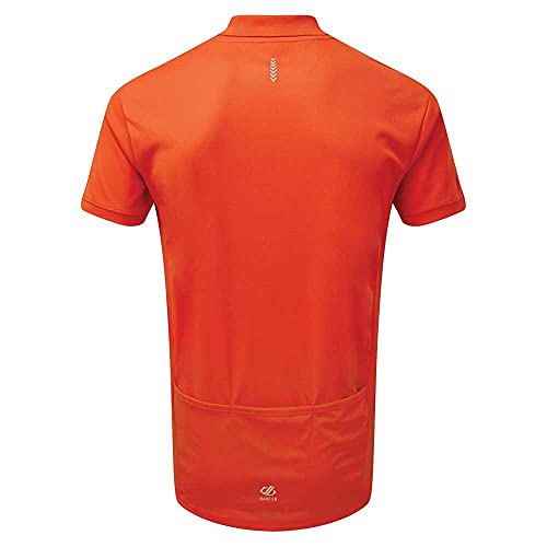 Dare2b Delineate-Polo Ligero con Bolsillo con 3 Compartimentos T-Shirts/Polos/Vests, Hombre, Trail Blaze, XXXL