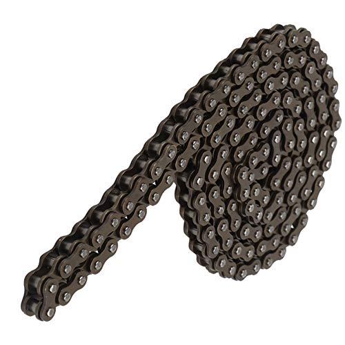 DAUERHAFT 428420 25H Cadena Tipo T8F 114120 70102 Secciones Cadena de Doble hilera para Triciclo eléctrico, para Bicicleta eléctrica(25H Chain)