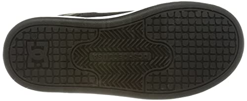 DC Shoes Pure Hi-Leather High-Top Shoes, Zapatillas, Negro, 33 EU
