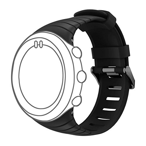 DD Correa de Reloj para Suunto Core Silicona Pulseras de Repuesto con Herramienta