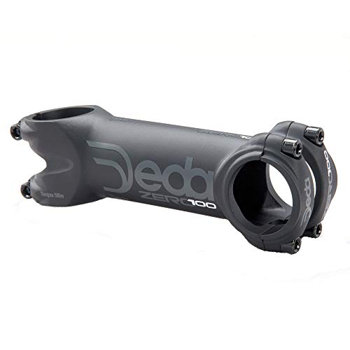 Deda Zero 100 - Potencia para Bicicleta, 126 g, Color Negro, 110 mm