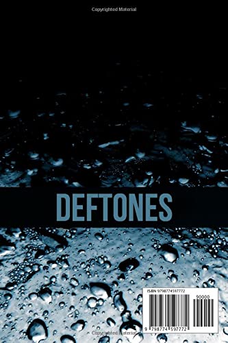 Deftones Notebook Notebook: Lined Pages Notebook Small Size 6x9 inches / 110 pages / Original Design For Cover And Pages / It Can Be Used As A Notebook, Journal, Diary, or Composition Book.