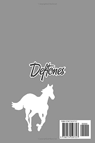 Deftones Notebook Notebook: Lined Pages Notebook Small Size 6x9 inches / 110 pages / Original Design For Cover And Pages / It Can Be Used As A Notebook, Journal, Diary, or Composition Book.