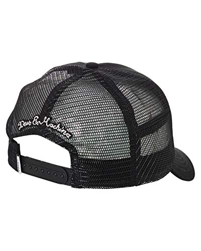 Deus Ex Machina Twinbox Trucker - Gorra (talla única), color negro