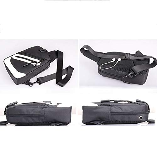 DFV mobile - Backpack Waist Shoulder Bag Nylon for Goclever Quantum 2 500 Lite - Black