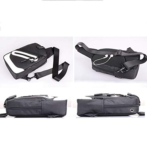 DFV mobile - Backpack Waist Shoulder Bag Nylon for Goclever Quantum 400 Lite - Black