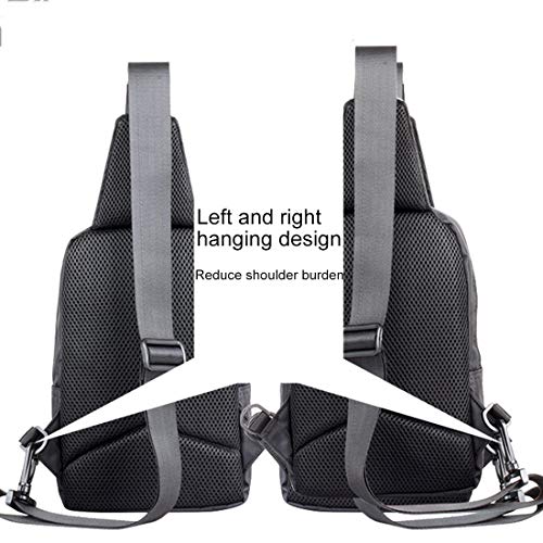 DFV mobile - Backpack Waist Shoulder Bag Nylon for Goclever Quantum 450 Lite - Black