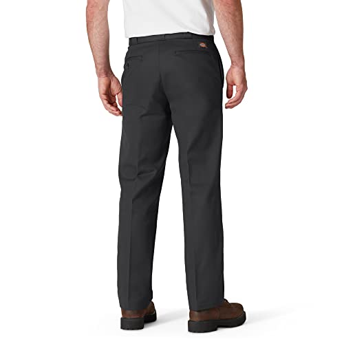 Dickies Original 874 Work Pant Hombre Chino Negro W34L34, 65% poliéster, 35% algodón, Recto