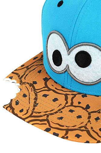 Difuzed Sesamestreet Cap Cookie Bite Snapback Blue, Gorra