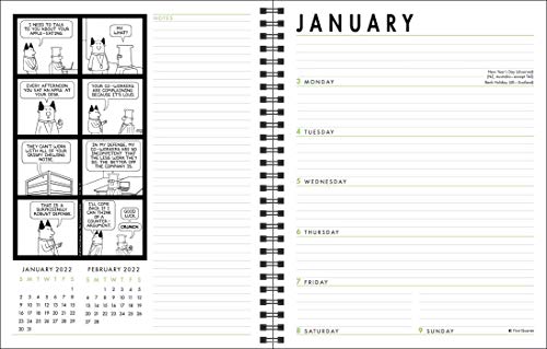 Dilbert Diary - Dilbert Terminkalender 2022: Original Andrews McMeel-Tischkalender [Kalendar]