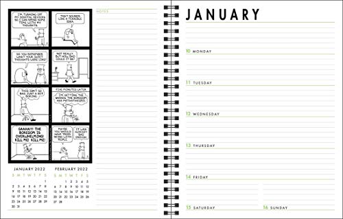 Dilbert Diary - Dilbert Terminkalender 2022: Original Andrews McMeel-Tischkalender [Kalendar]