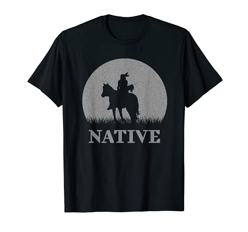 Diseño estético inspirado en los indios nativos americanos a Camiseta