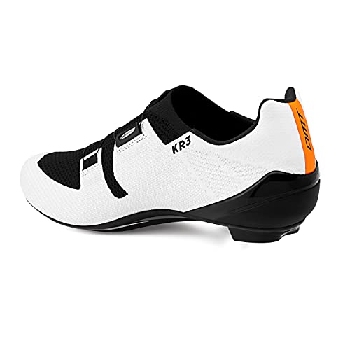 DMT KR3 - Zapatillas de ciclismo de carretera, blanco (Blanco), 41.5 EU