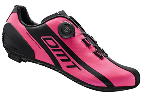 DMT Road Shoe R5 - Zapato de carretera (talla 38), color rosa y negro
