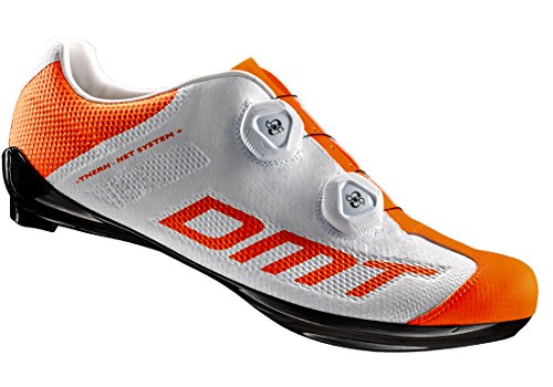 DMT Zapato Road R1S - Blanco/Naranja - 40 Zapato (Euro)