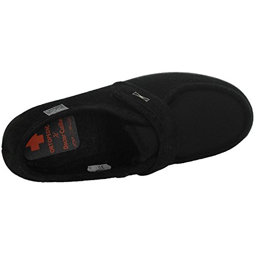 Doctor Cutillas 771 - Zapato Velcro Licra Negro, color negro, talla 38