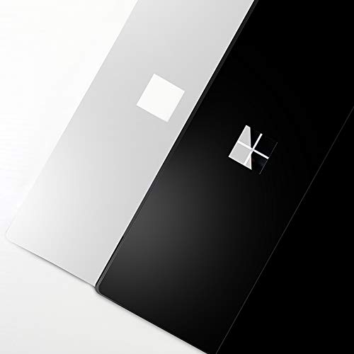 DolDer Pegatina de diseño compatible con Microsoft Surface Pro 7 (negro)