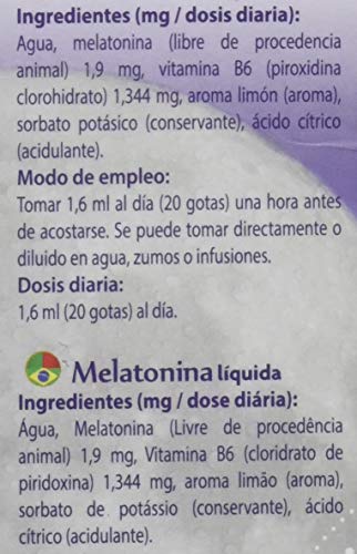 Drasanvi Melatonina Complemento Alimenticio, Sin Color, 50 ml