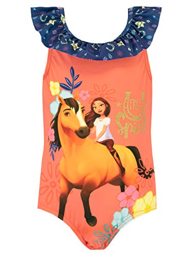 DreamWorks Bañador para Niña Spirit Riding Free Multicolor 7-8 Años