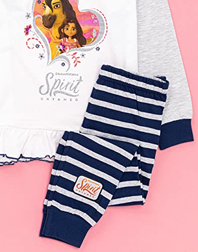 DreamWorks Spirit Pajamas Chicas sin Nota a Montar Gratis PJs Largos o Cortos 7-8 años