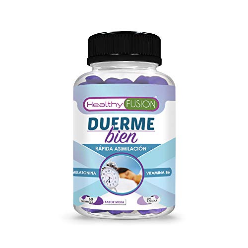 DUERME BIEN – Melatonina Pura 100% Asimilada de Absorción Sublingual + Vitamina B6 | Para un Descanso Profundo y Reparador | Dormirás Como Nunca Antes | Melatonina de Rápida Actuación | 60 UND.