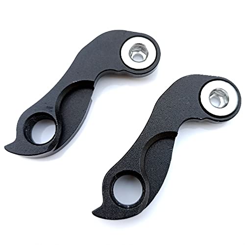 Duradera 1 PC CNC Percha de desviador trasero de bicicleta para Fuji Supreme Team Carbon Concept Bergamont BGM-H016 Beluga Speed ​​Horizon MTB MECH Abandonar Fáciles de reemplazar ( Color : Black )