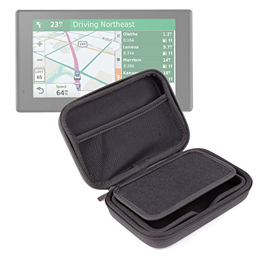 Duragadget - Funda de transporte para GPS Garmin Drive 51 LMT-S, DriveAssist 50 y 51, DriveLuxe 50, 51 DriveSmart 51, Drive 5 Plus MT-S
