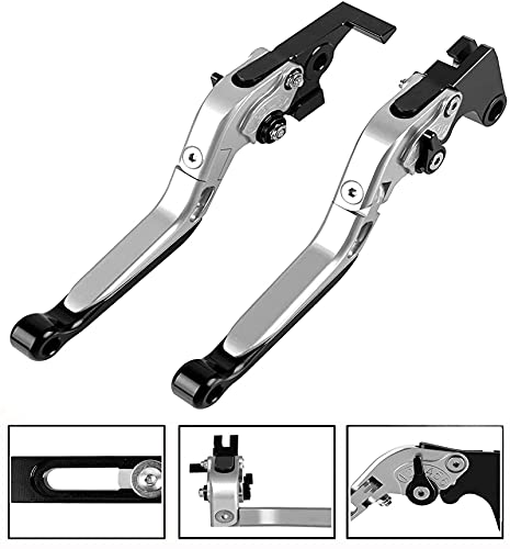 DZSLTC Conjunto De Freno Palanca Specialized Más Caliente para Husqvarna 701 Supermoto Enduro 2017 2018 CNC Motocicleta Aluminio Palanca De Embrague De Freno Anti-caída (Color : G)