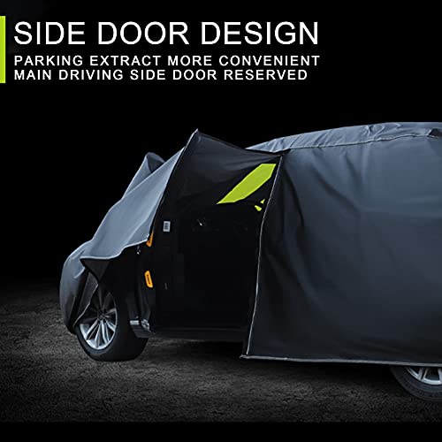 EABBB Funda Coche para Nissan Qashqai/Juke/Micra/X-Trail/Leaf Car Cover Exterior A Prueba de Polvo Impermeable Funda Coche Exterior(Color:02,Size:Leaf)