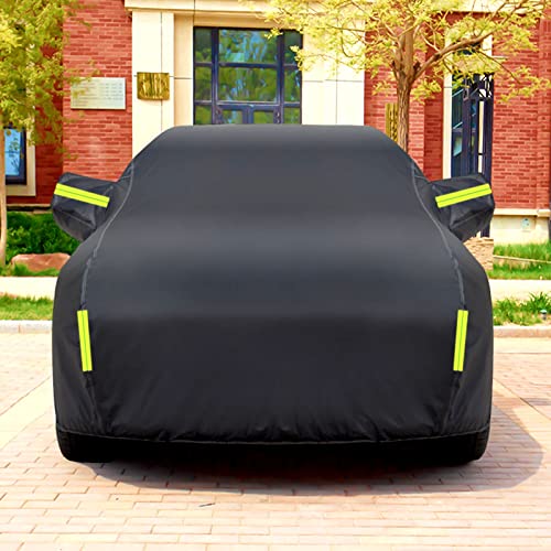 EABBB Funda Coche para Nissan Qashqai/Juke/Micra/X-Trail/Leaf Car Cover Exterior Impermeable Protección Completa Funda Coche Exterior(Color:01,Size:Leaf)