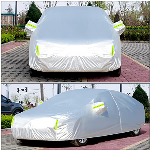 EABBB Funda Coche para Nissan Qashqai/Juke/Micra/X-Trail/Leaf Car Cover Protección Impermeable para Todo Clima Funda Coche Exterior(Color:01,Size:Micra)