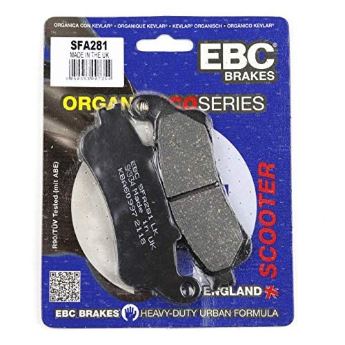 EBC SFA281 - Pastillas de Freno compatibles con Hon-da FJS 600 Silver Wing NSS 250 Jazz (2001-2006)