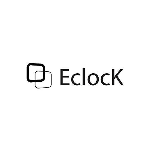 Eclock Reloj Digital para Unisex Adultos de Cuarzo con Correa en Caucho EK-G2