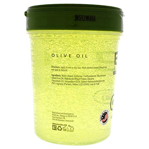 Eco Style Gel de peinado con aceite de oliva Ampliación de 946ml