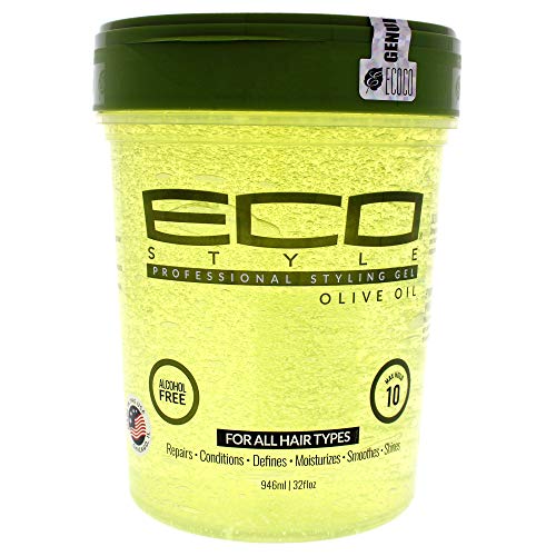 Eco Style Gel de peinado con aceite de oliva Ampliación de 946ml