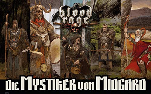 Edge Entertainment- Blood rage.–.místicos de midgard, Color (UBIBLR004), [Edición en inglés]