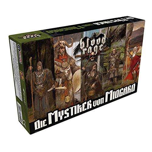 Edge Entertainment- Blood rage.–.místicos de midgard, Color (UBIBLR004), [Edición en inglés]