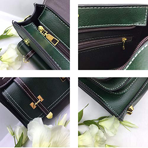 EggshellHome Moda PU Impermeable Cuero De La Aleta Mochila Mochila Abeja Monedero Mochila Mochila Casual Elegante Antirrobo Ligera Senderismo Bolso Escuela Taleguilla De La Vendimia,Negro