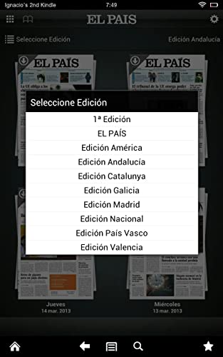 EL PAÍS (Edición Tableta Kindle)