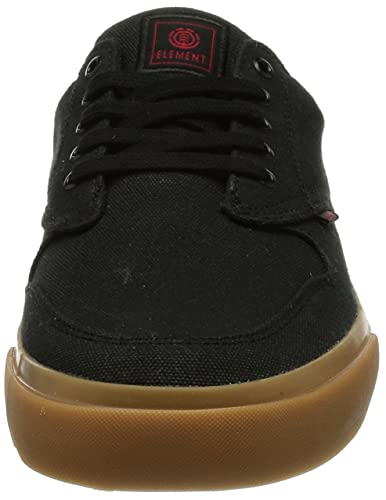 Element Topaz C3-Zapatillas para Hombre, Black Gum Red, 40 EU