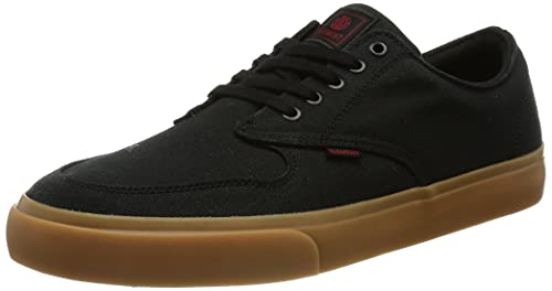 Element Topaz C3-Zapatillas para Hombre, Black Gum Red, 40 EU